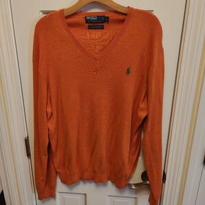 Ralph Laurens Mens Zip Up Sweater XL